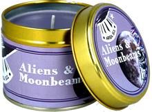 Aliens & Moonbeams Tin Candle