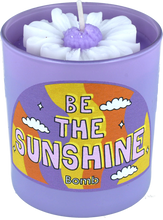 Be the Sunshine Flower Candle