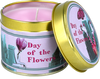 Day of the Flowers Tin Candle