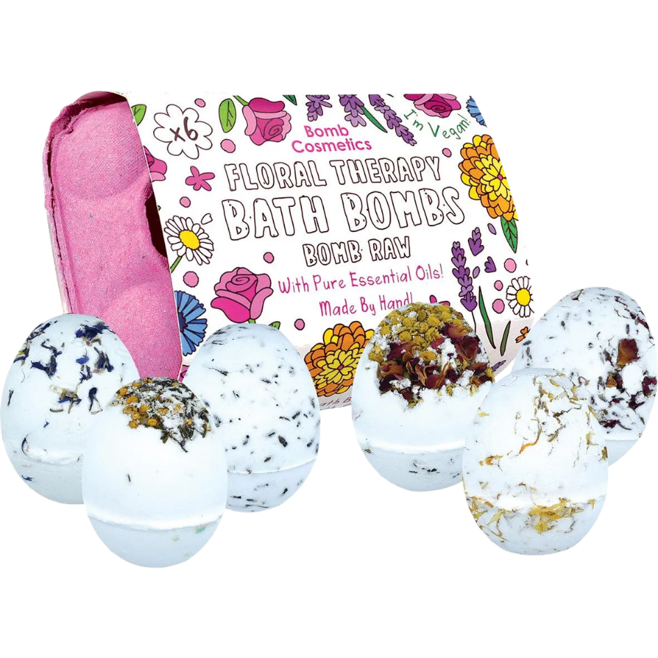 Bomb Raw Floral Therapy Bath Bombs