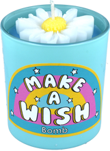 Make a Wish Flower Candle