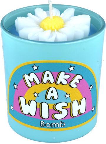 Make a Wish Flower Candle