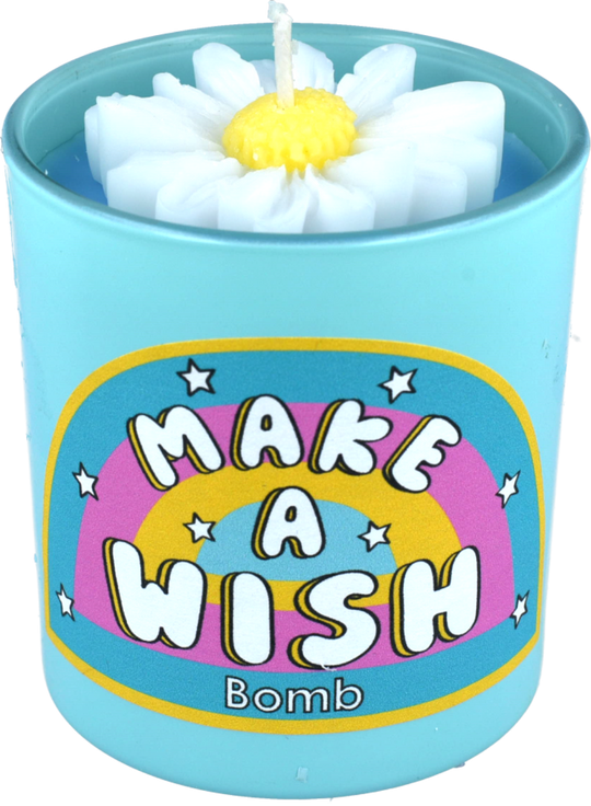 Make a Wish Flower Candle