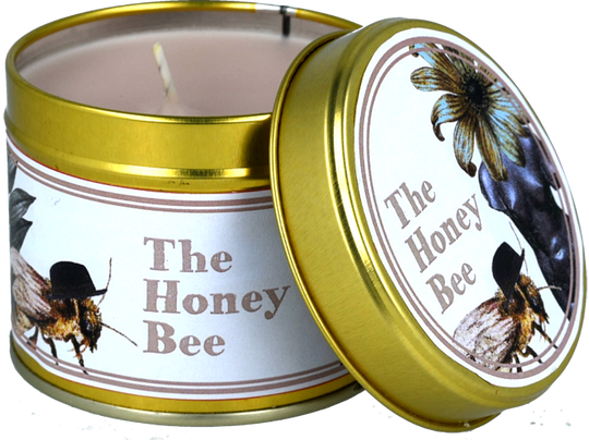 The Honey Bee Tin Candle