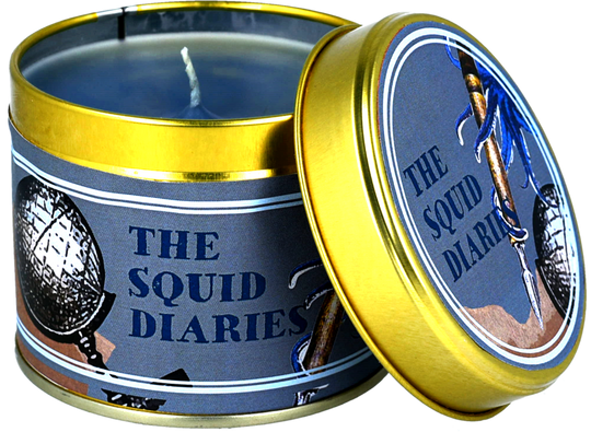 The Squid Diaries Tin Candle