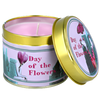 Day of the Flowers Tin Candle