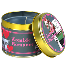 Zombie Romance Tin Candle