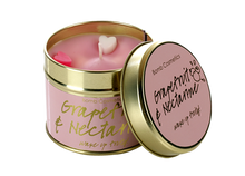 Grapefruit & Nectrine Tin Candle