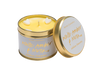 White Amber & Musk Tin Candle