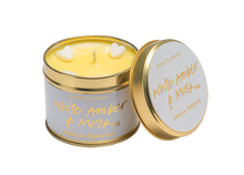 White Amber & Musk Tin Candle