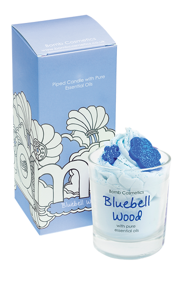 Bluebell Wood Piped Candles