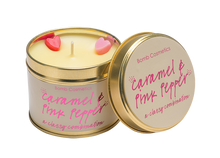 Caramel & Pink Pepper Tin Candle